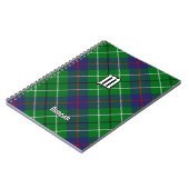Clan Duncan Tartan ノートブック (左側)