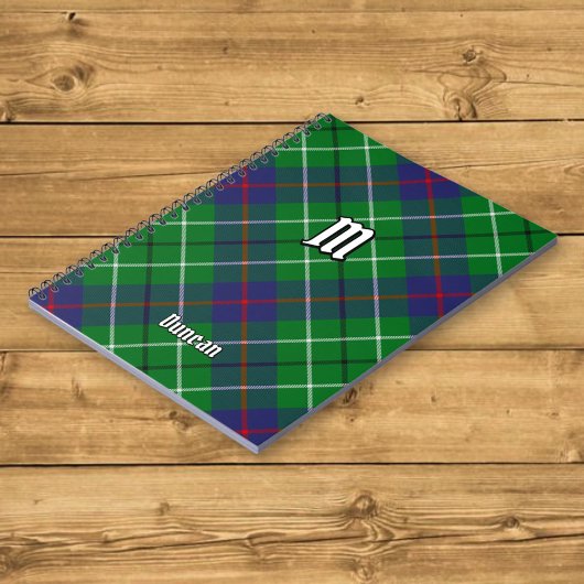Clan Duncan Tartan ノートブック