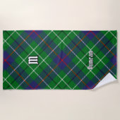 Clan Duncan Tartan ビーチタオル (正面)