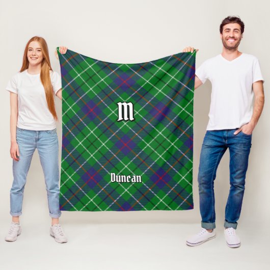 Clan Duncan Tartan フリースブランケット (インサイチュ)