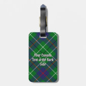Clan Duncan Tartan ラゲッジタグ (裏面縦)