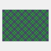 Clan Duncan Tartan ラッピングペーパーシート (正面3)