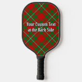 Clan Gregor Crest over Tartan Keychain ピックルボールラケット (裏面)