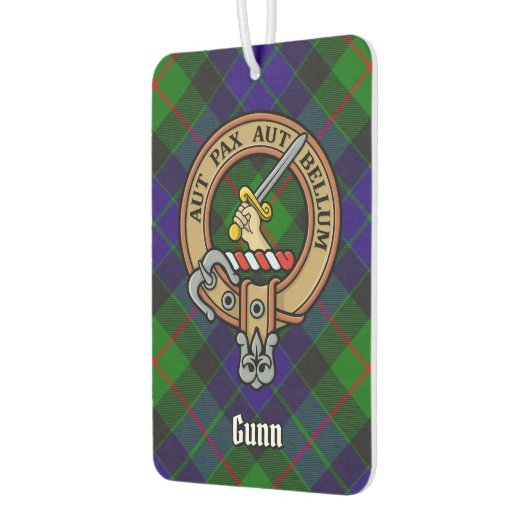 Clan Gunn Crest Air Freshener カーエアーフレッシュナー (左)