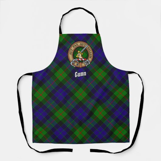 Clan Gunn Crest Apron エプロン (正面)