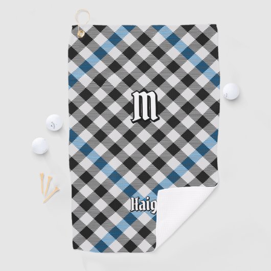 Clan Haig Check Tartan ゴルフタオル (インサイチュ)