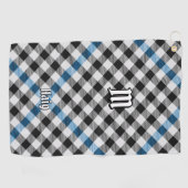 Clan Haig Check Tartan ゴルフタオル (横)