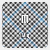 Clan Haig Check Tartan スクエアシール (正面)