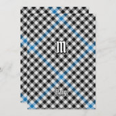 Clan Haig Check Tartan 招待状 (正面/裏面)