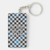 Clan Haig Crest over Check Tartan キーホルダー (裏面)