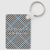 Clan Haig Crest over Check Tartan キーホルダー (裏面)
