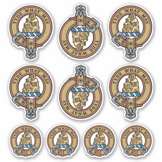 Clan Haig Crest Sticker Set シール (正面)