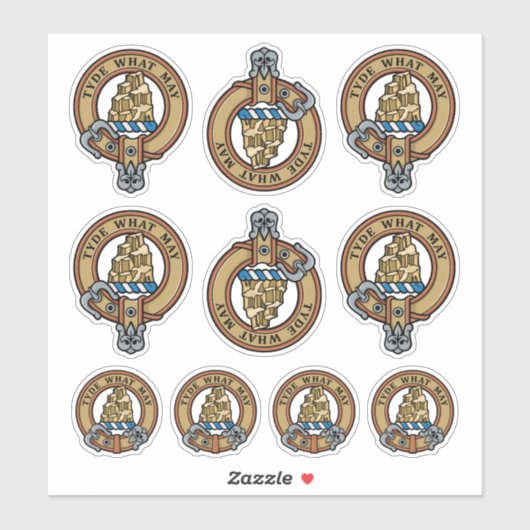 Clan Haig Crest Sticker Set シール (シート)