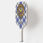 Clan Hannay Crest over Tartan ピックルボールラケット (左)