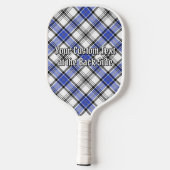 Clan Hannay Crest over Tartan ピックルボールラケット (裏面)
