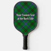 Clan Henderson Crest over Tartan ピックルボールラケット (裏面)