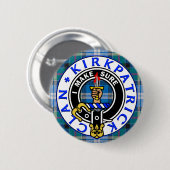CLAN KIRKPATRICK BUTTON 缶バッジ (正面&裏面)