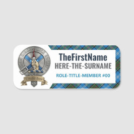 Clan Kirkpatrick Society - CKS Name Tag #2 名札