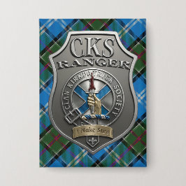 Clan Kirkpatrick Society - CKS Ranger Badge Ver. 2 缶バッジ