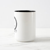Clan Lamont Inspired Coffee Tea Mug ツートーンマグカップ (中央)