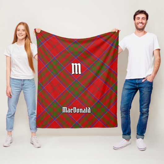 Clan MacDonald of Keppoch Tartan Fleece Blanket フリースブランケット (インサイチュ)