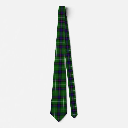 Clan MacDonald Tartan Plaid ネクタイ (正面)