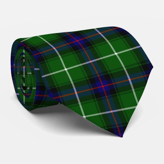 Clan MacDonald Tartan Plaid ネクタイ (ロール)