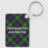 Clan MacDonell of Glengarry Crest over Tartan キーホルダー (裏面)