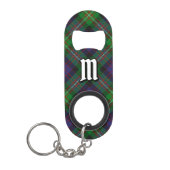 Clan MacDonell of Glengarry Tartan キーホルダー栓抜き (正面)