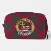 Clan MacDougall Crest over Tartan ドップキット (正面)