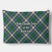 Clan MacDowall Crest over Tartan アクセサリーポーチ (裏面)