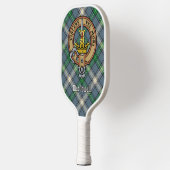 Clan MacDowall Crest over Tartan ピックルボールラケット (左)