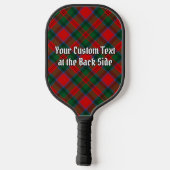 Clan MacDuff Crest over Tartan ピックルボールラケット (裏面)