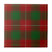Clan MacFieスコットランド式タータンチェック タイル (正面)