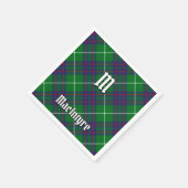 Clan MacIntyre Hunting Tartan Napkins スタンダードカクテルナプキン (角)