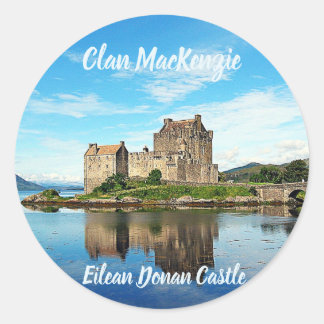 Clan MacKenzie Eilean Donan Castle Scotland ラウンドシール