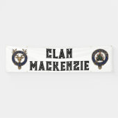 Clan Mackenzie Highland Games Tent Banner 横断幕 (横)