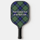 Clan MacLaren Crest over Tartan Keychain ピックルボールラケット (裏面)
