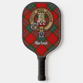 Clan MacLean Crest over Tartan ピックルボールラケット (正面)