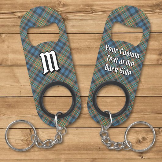 Clan MacLellan Ancient Tartan キーホルダー栓抜き