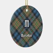 Clan MacLellan Ancient Tartan セラミックオーナメント (右)