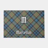 Clan MacLellan Ancient Tartan ドアマット (正面)