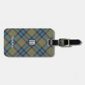 Clan MacLellan Ancient Tartan ラゲッジタグ (正面横)