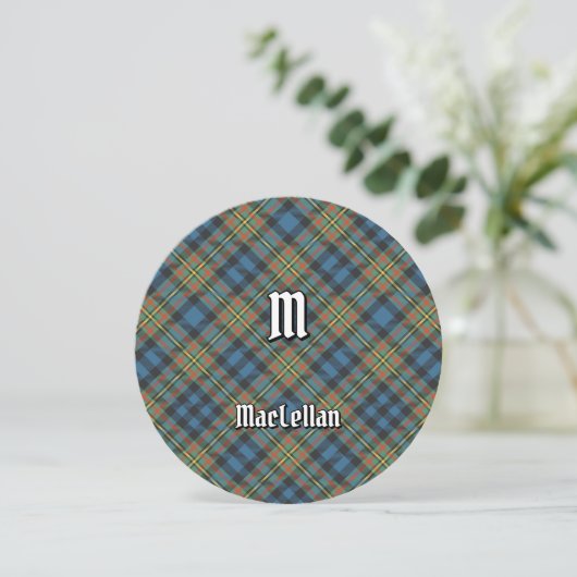 Clan MacLellan Ancient Tartan 招待状 (スタンド正面)