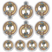 Clan MacLellan Crest Sticker Set シール (正面)