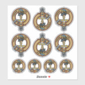 Clan MacLellan Crest Sticker Set シール (シート)