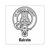 Clan Malcolm Crest ラバースタンプ (インプリント)
