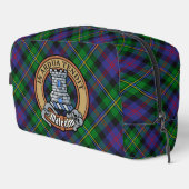 Clan Malcolm Crest over Tartan ドップキット (右コーナー)
