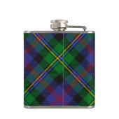 Clan Malcolm Crest over Tartan フラスク (裏面)