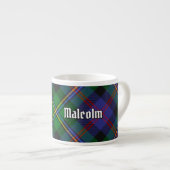 Clan Malcolm Tartan エスプレッソカップ (正面右)